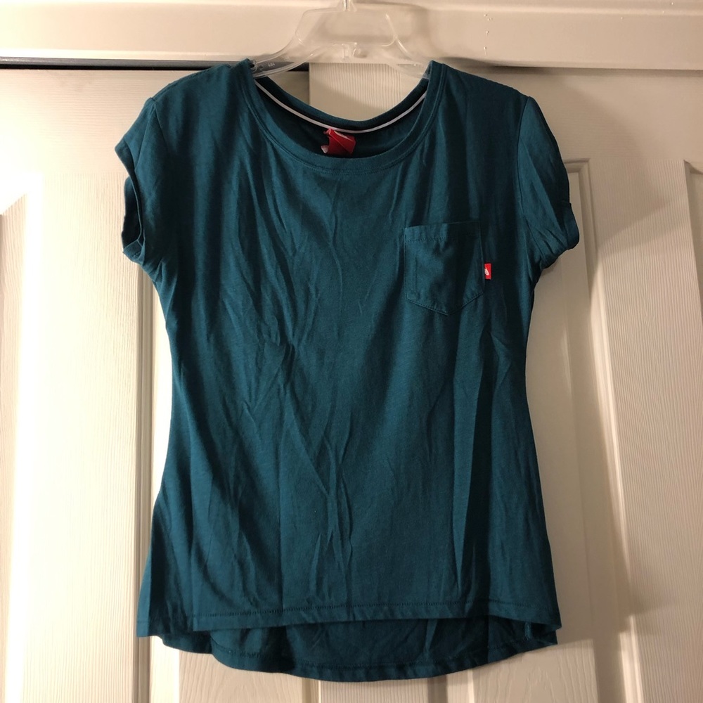 NIKE Blue-green T-Shirt